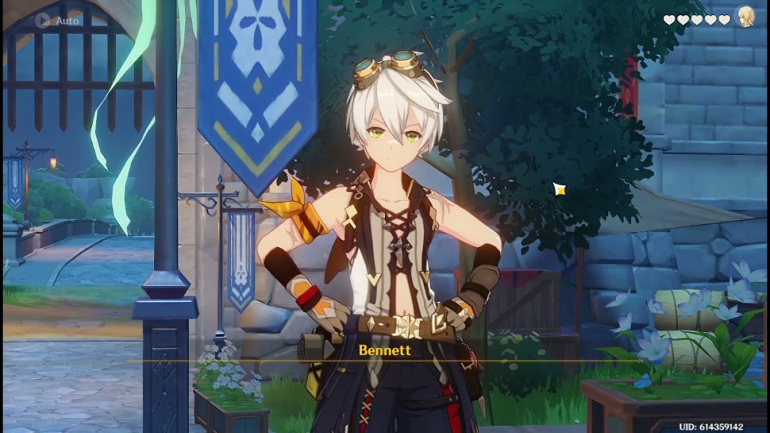 Bennet como Genshin