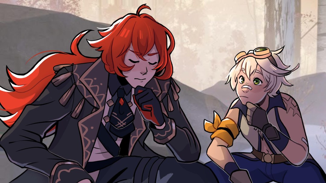 Bennet Gennin Amber Genshin