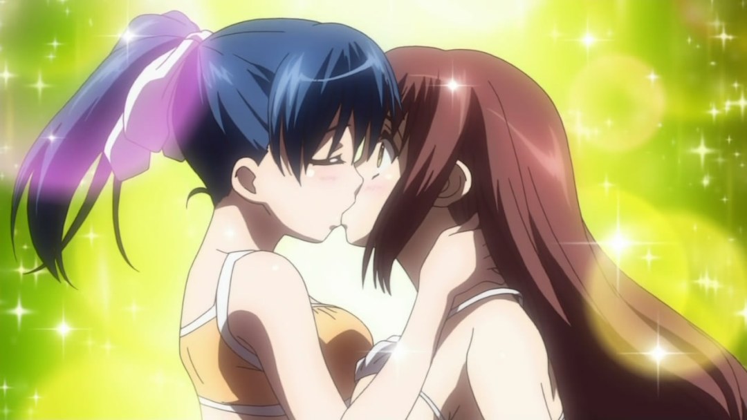 Akame yuri beso