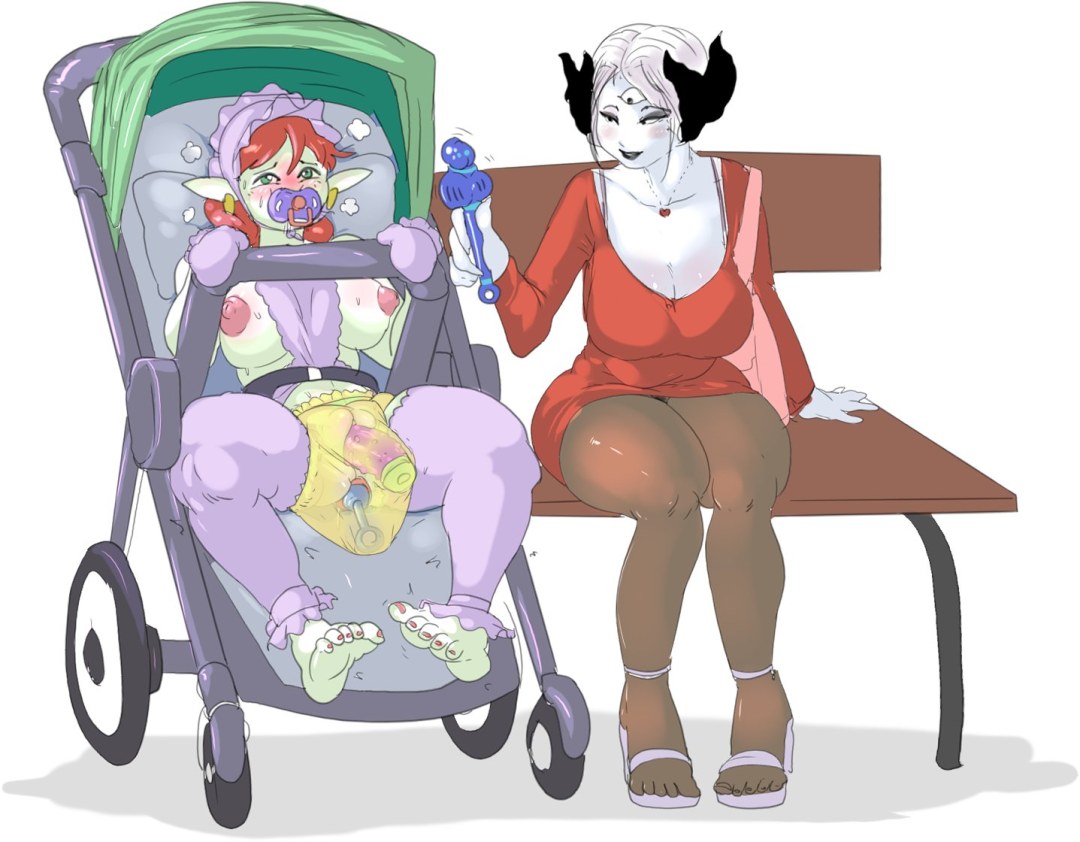 Anime pañal abdl robot nanny hentai