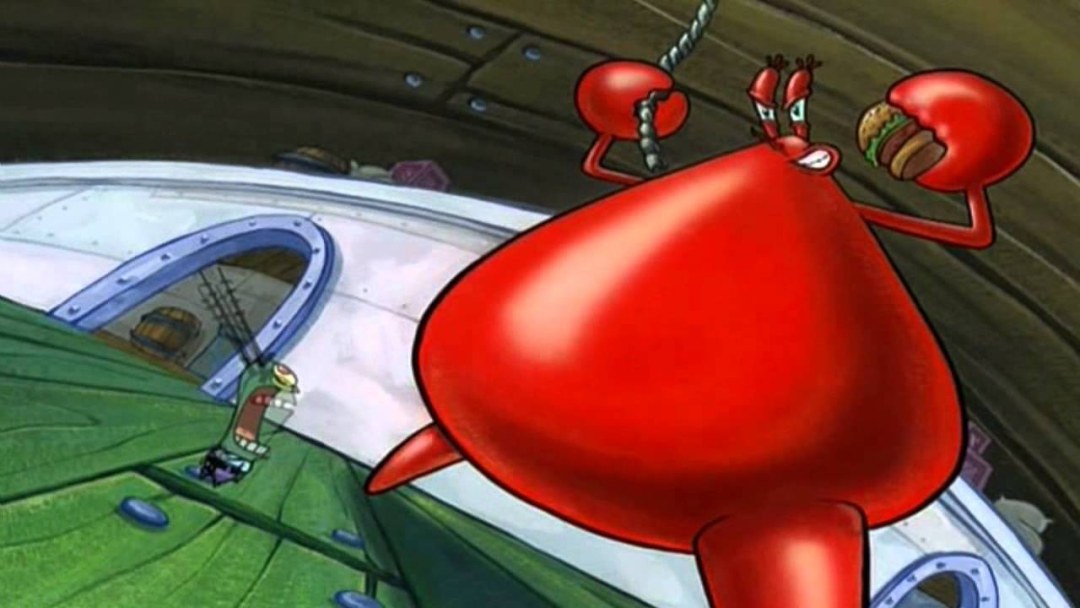 Esponja bob mordido pantalones