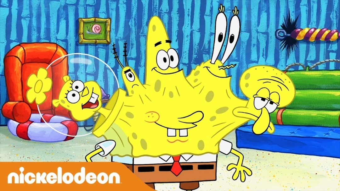 Sponge Bob Square Pants Patrick y Skvidward