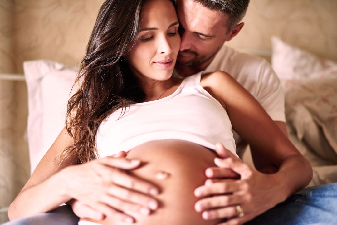 Mamá con arte de bebé