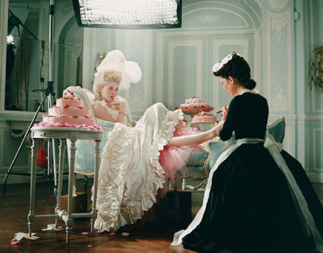 Sesión de fotos Annie Leibovitz Maria Antoinette