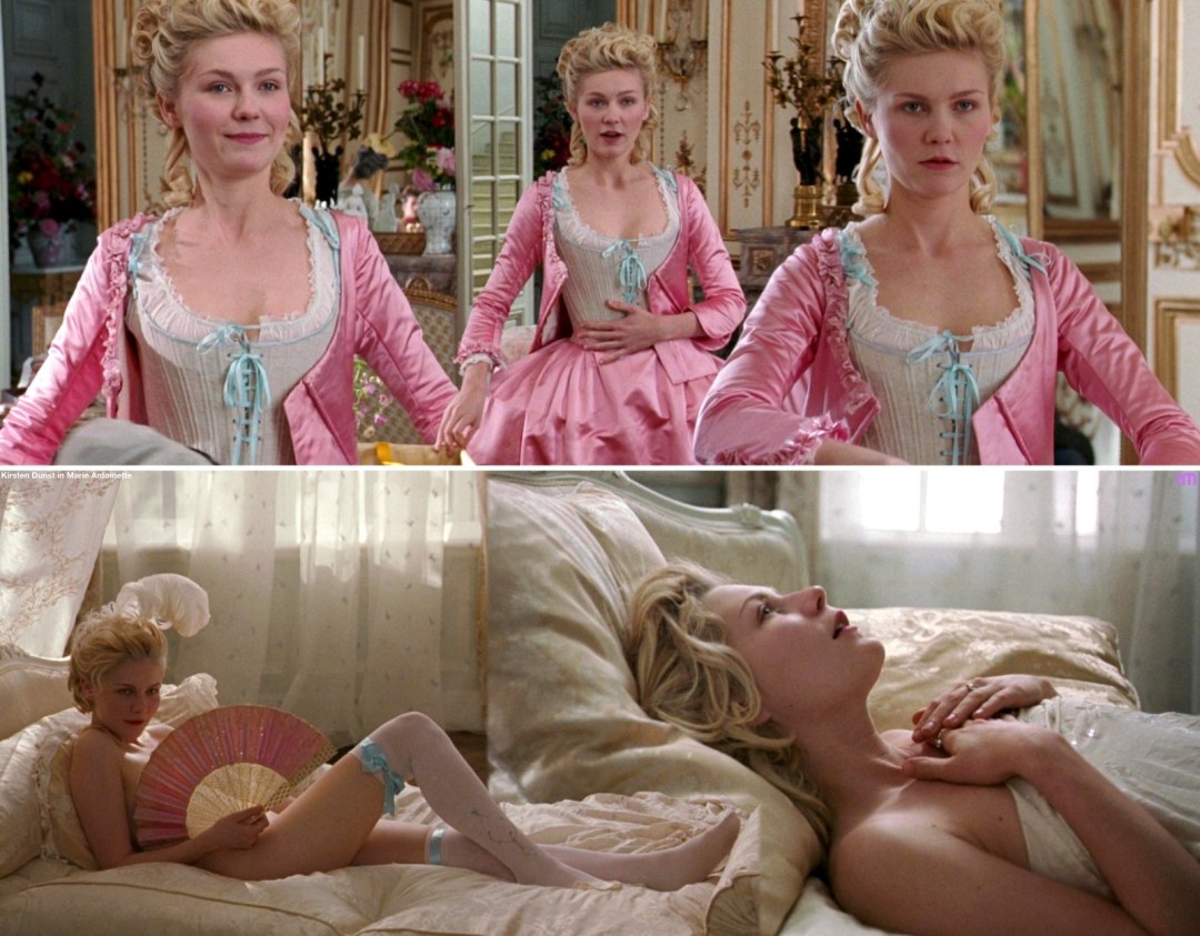 Kristen Dunst en el papel de María Antonieta