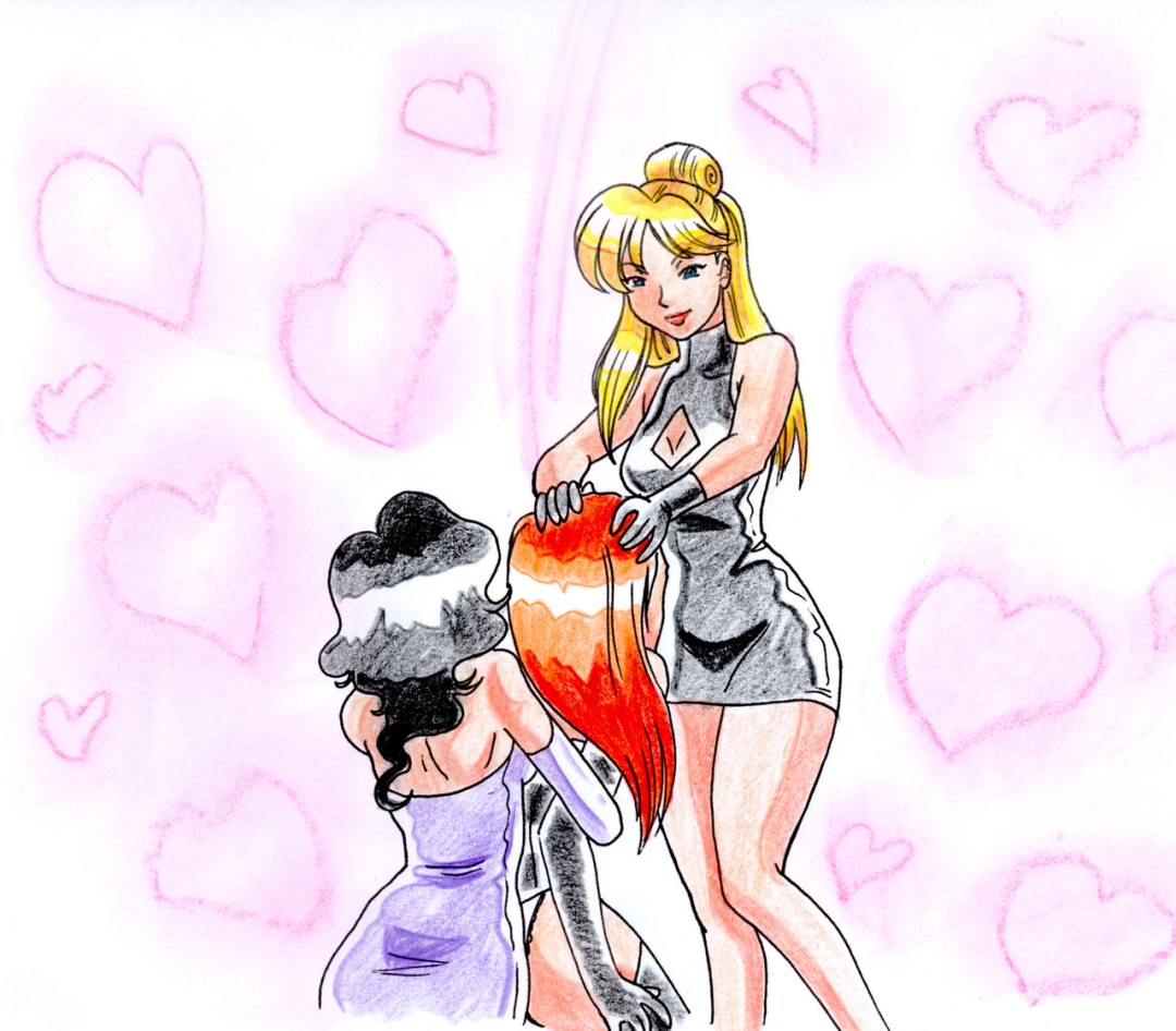Masaje lesbiano atrapado