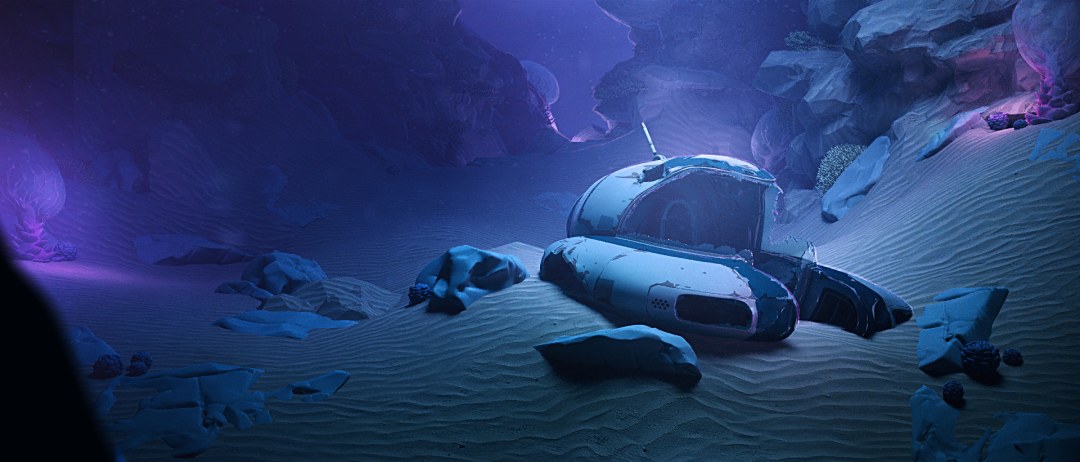Tarjeta del río Subnautica Lost