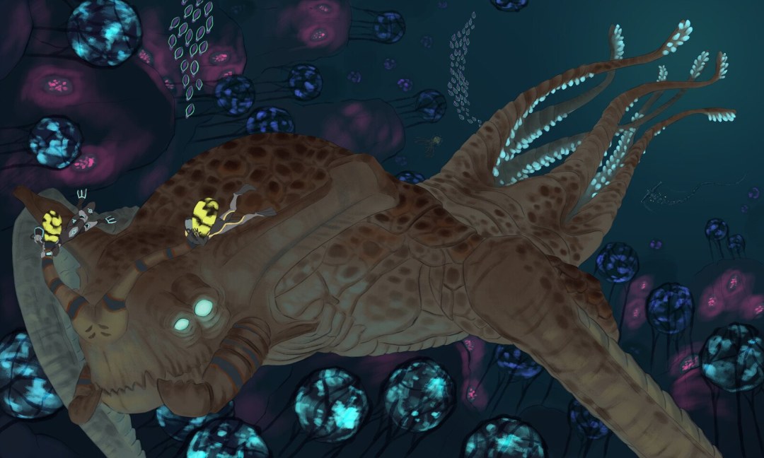 Arte conceptual de Subnautica Cyclops