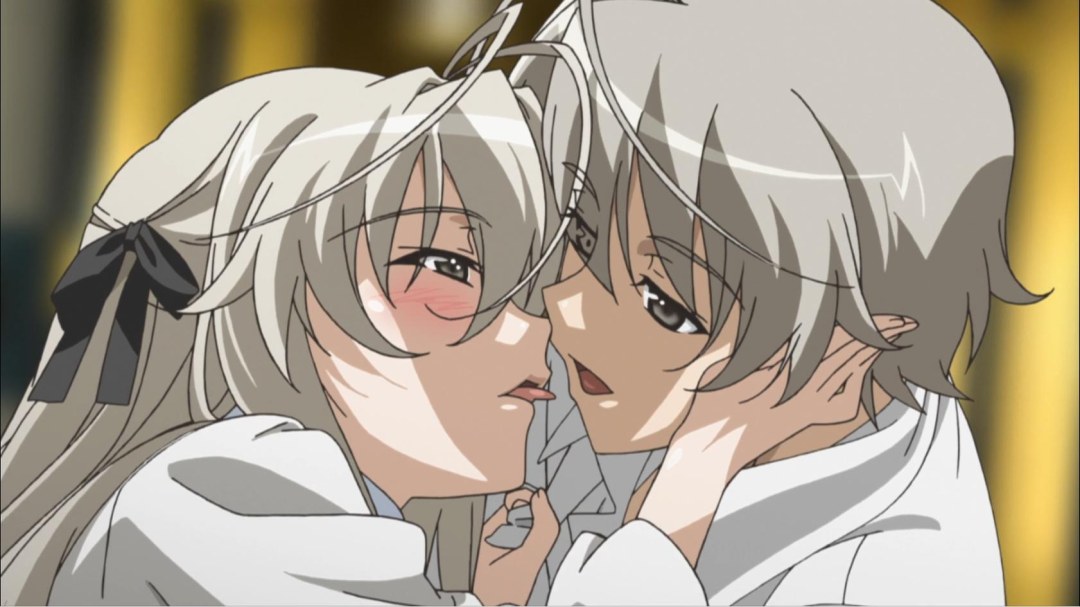 Besos atados de anime