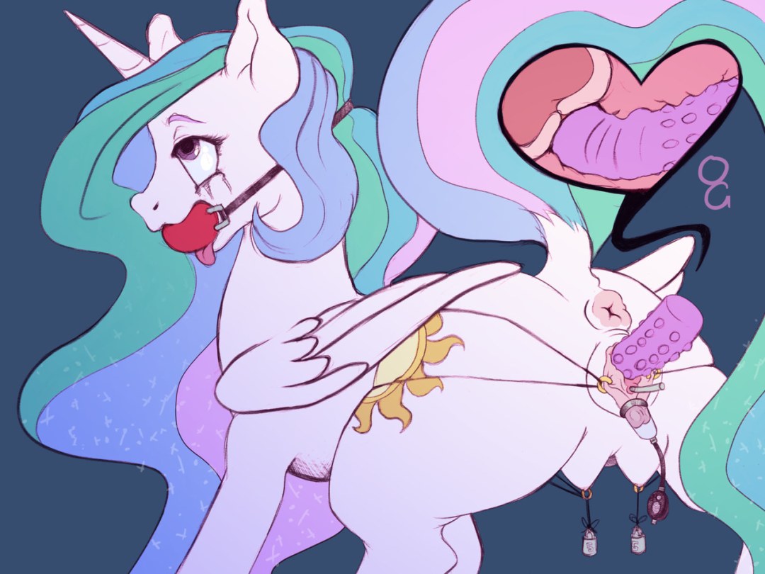 Tetas mlp pezones de princesa lesbiana