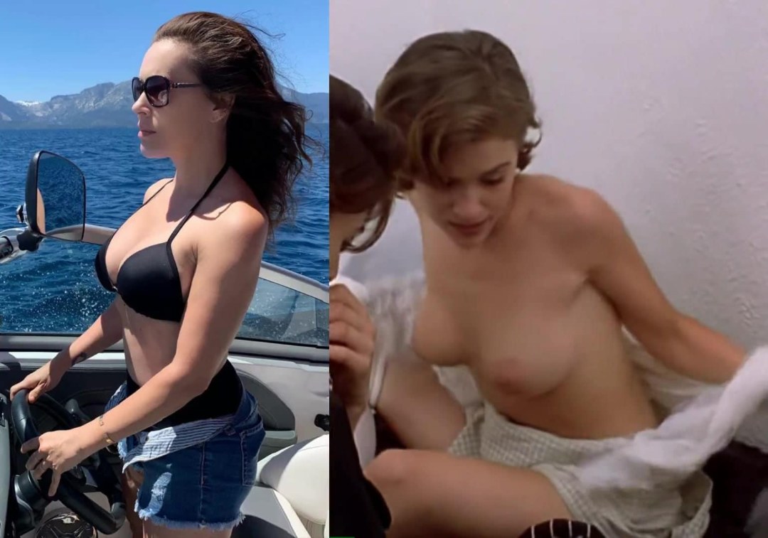 Alissa Milano en la película lesbiana
