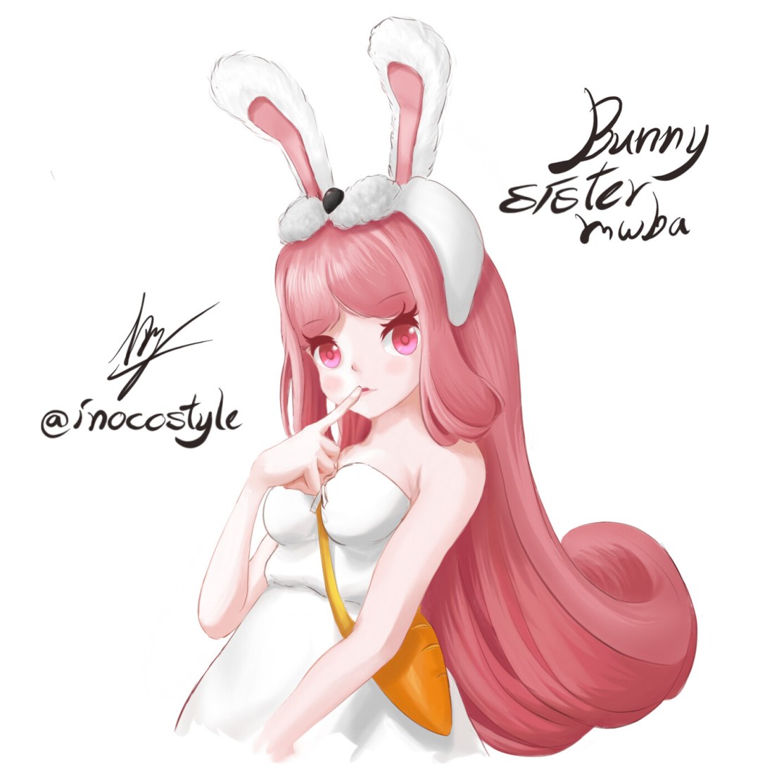 Fox Alice Bunny Art