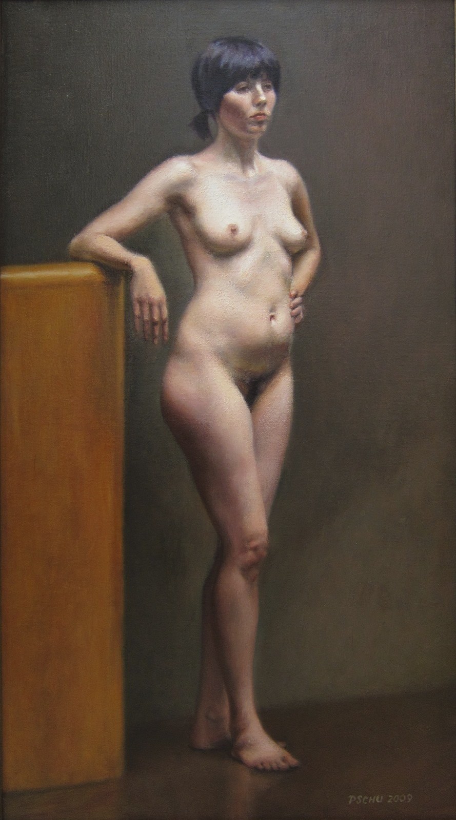 Modelo de ancianos de mujeres desnudas