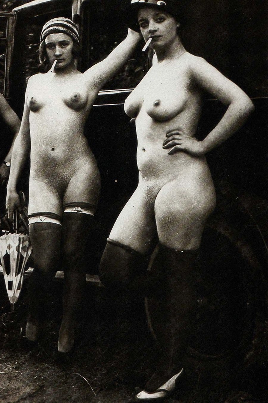 Mujeres desnudas de los años treinta