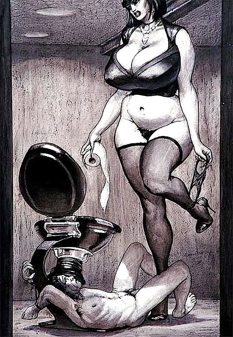 Las mujeres gordas dominan los dibujos