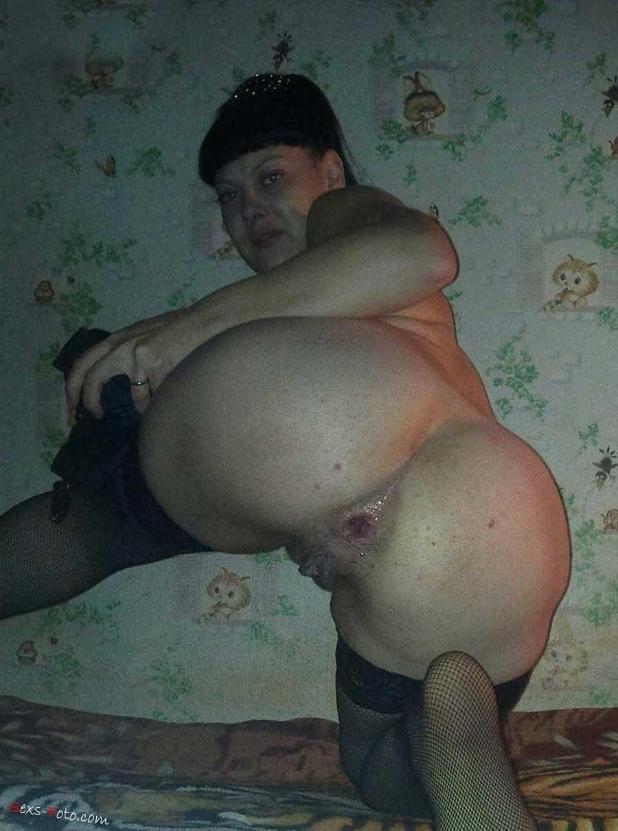 Un terrible culo casero