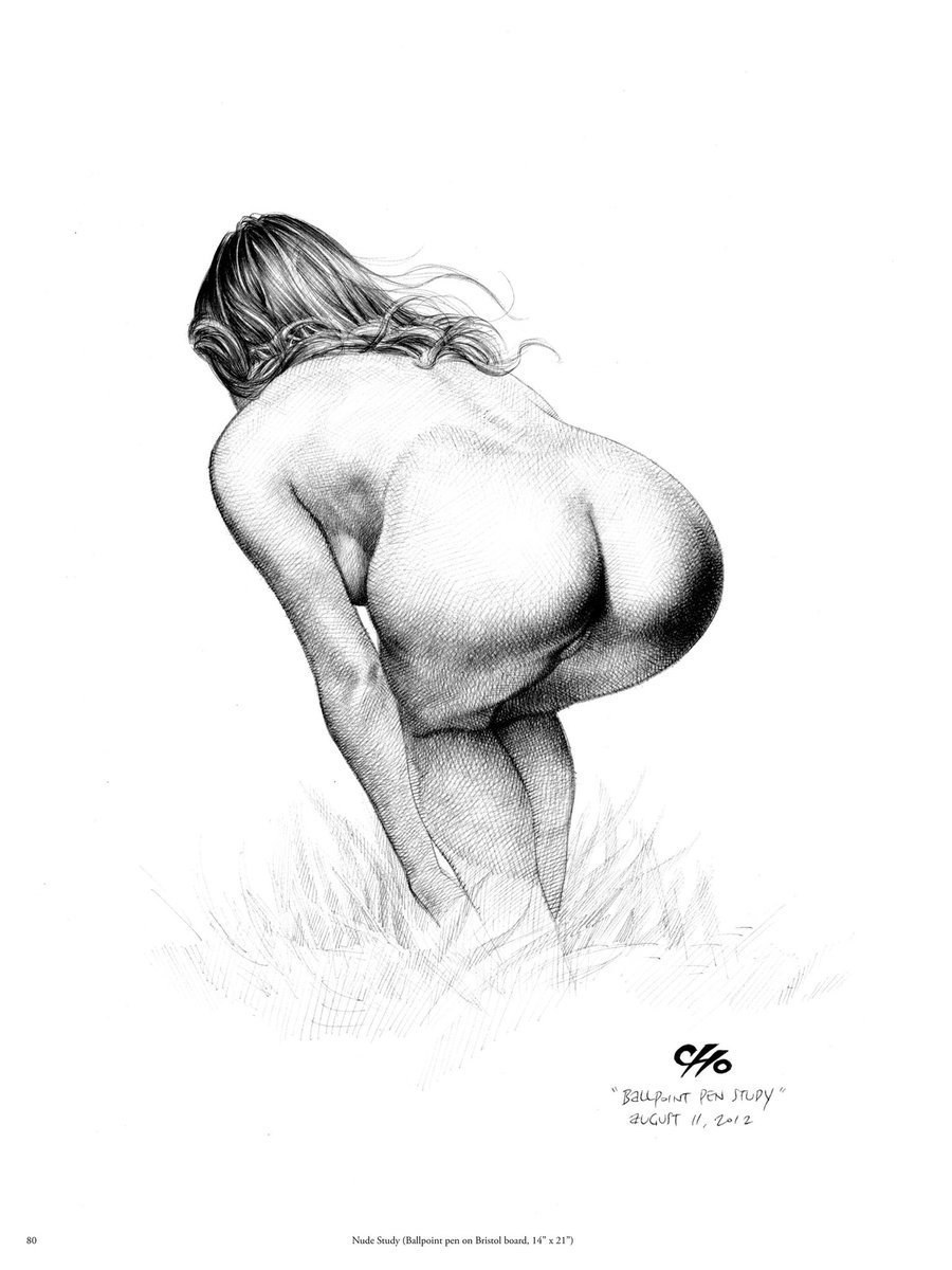 Los dibujos con un lápiz están desnudos
