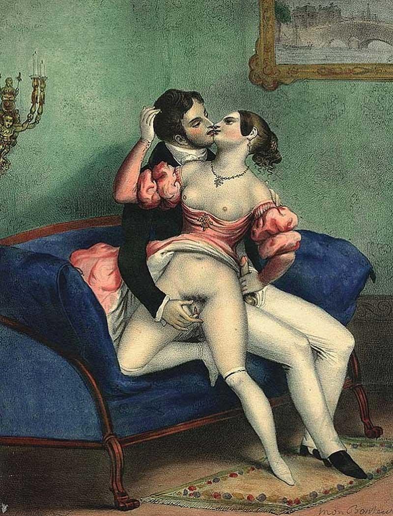 Pintura pornográfica antigua