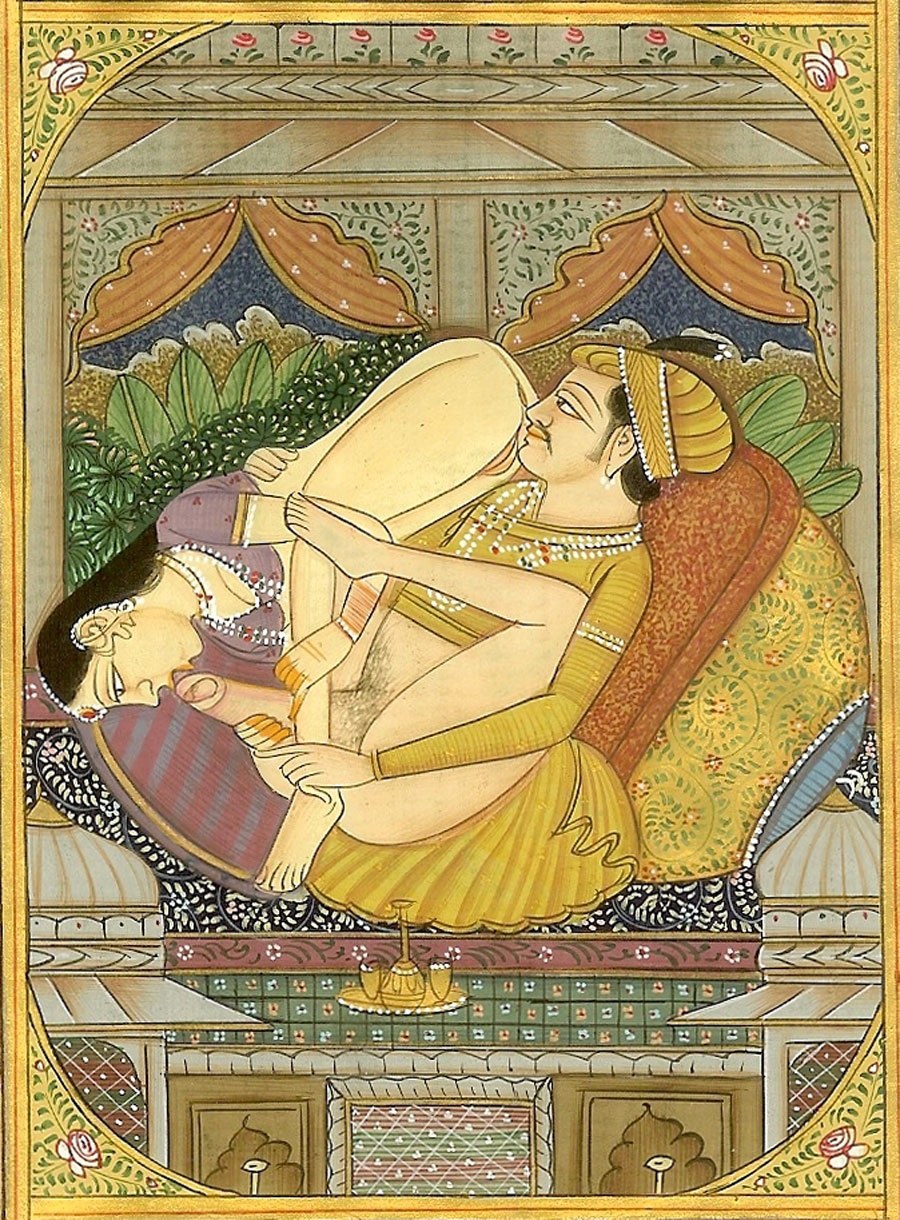 Pintura india Kamasutra
