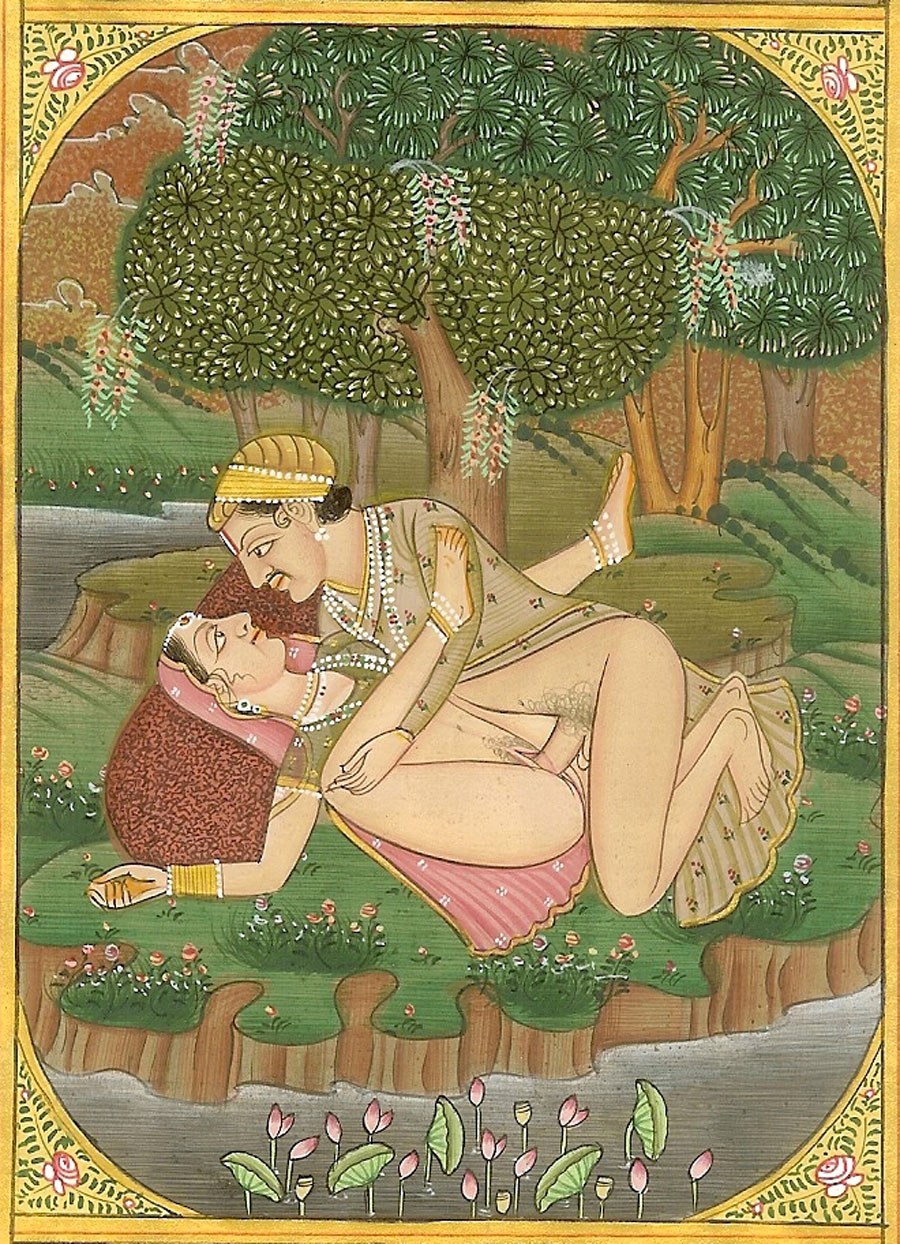 Pintura erótica de la India
