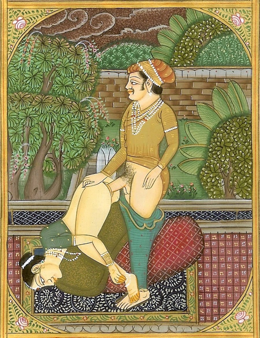 Pintura india Kamasutra