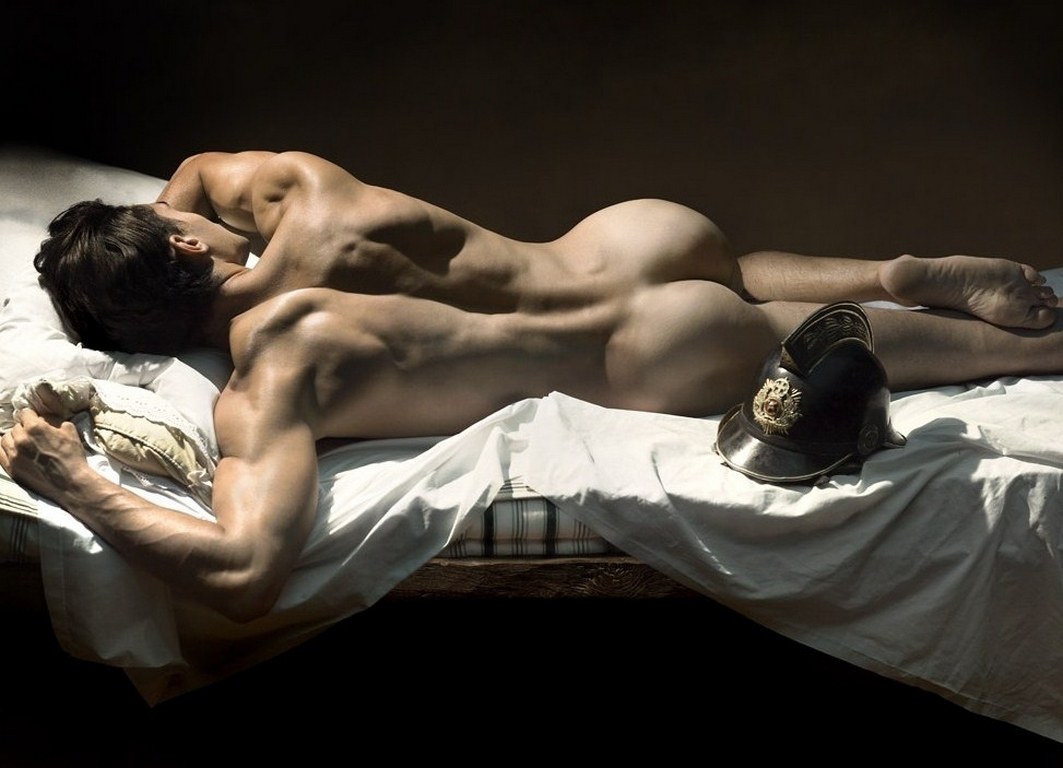 Hermoso cuerpo masculino desnudo