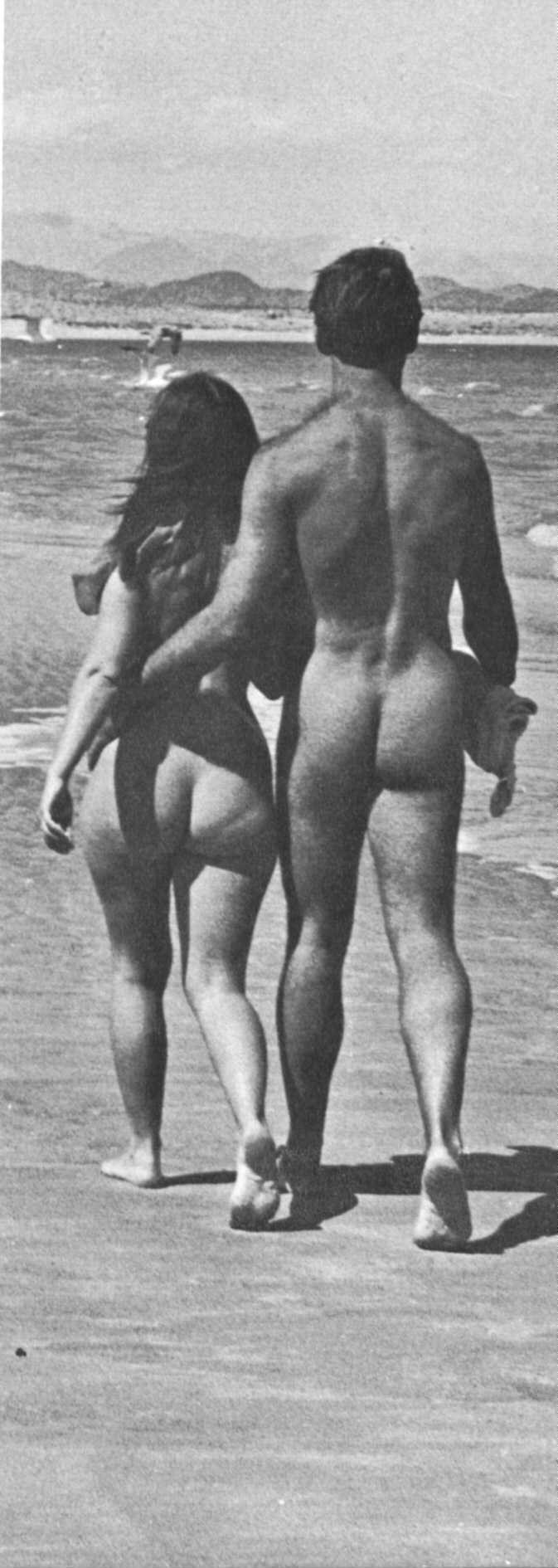 Culo nudista retro