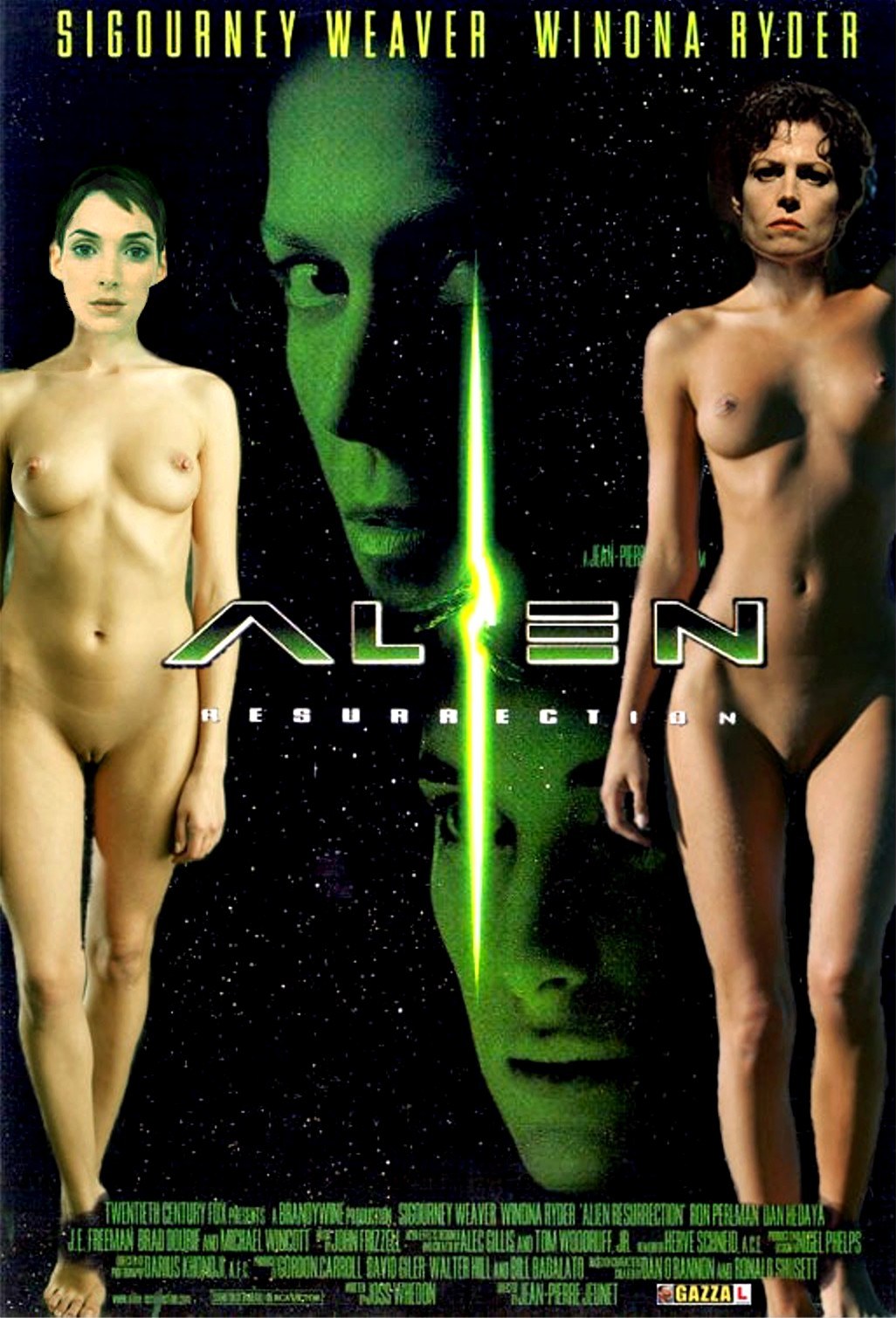 Alien 1979 Sigurni Weaver desnudo