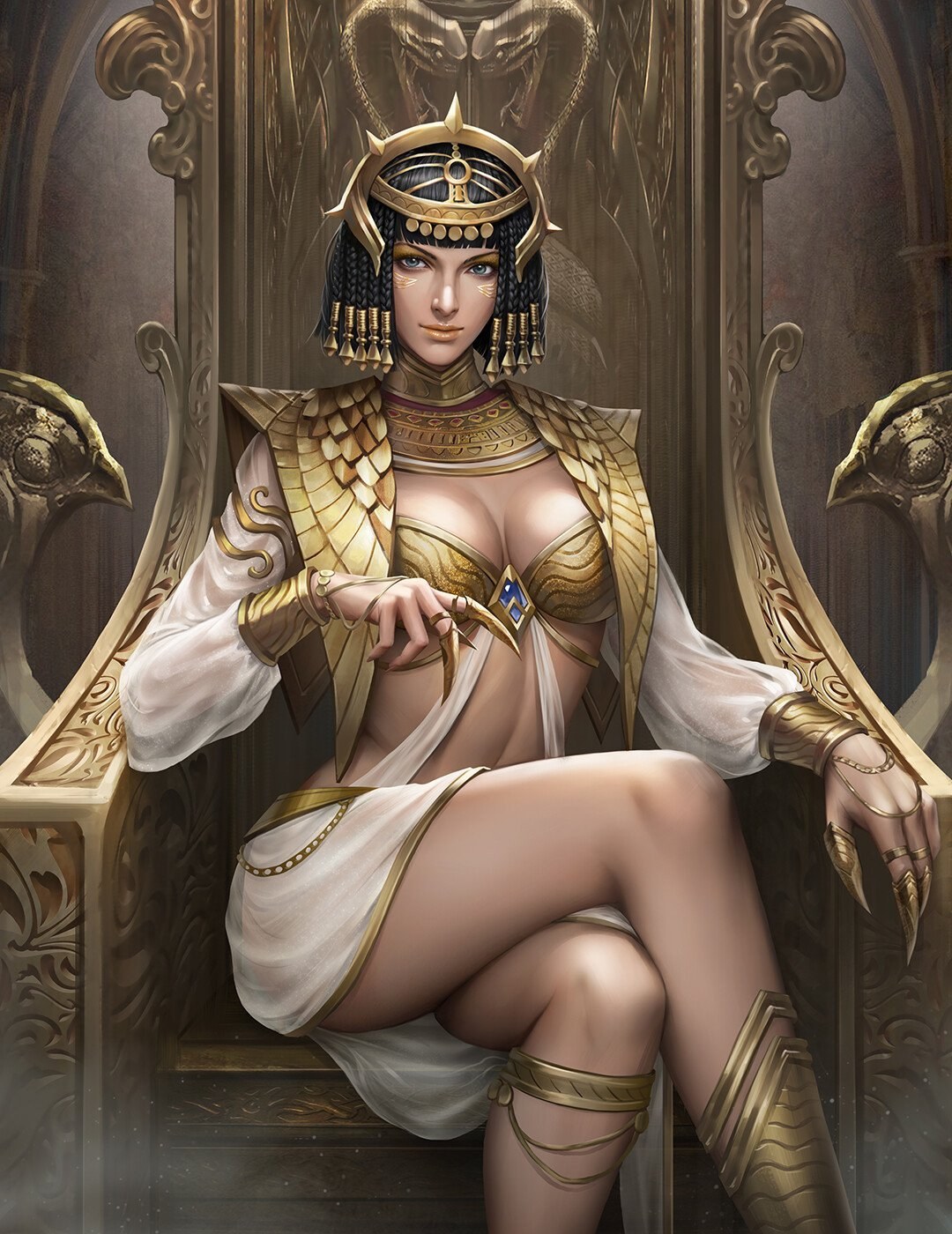 La diosa de Egipto Cleopatra