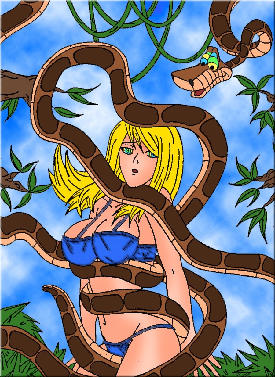 Kaa y niña Hipnosis
