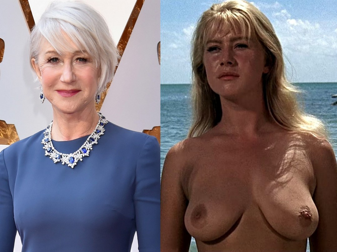Actriz Helen Mirren desnuda