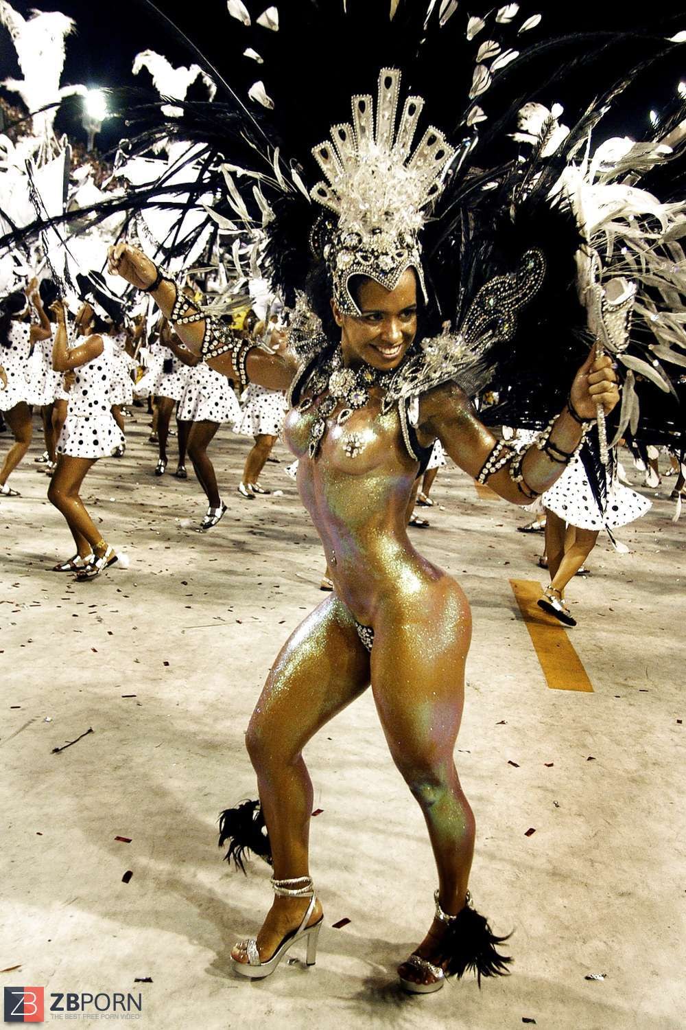 Striptease de carnaval en Brasil