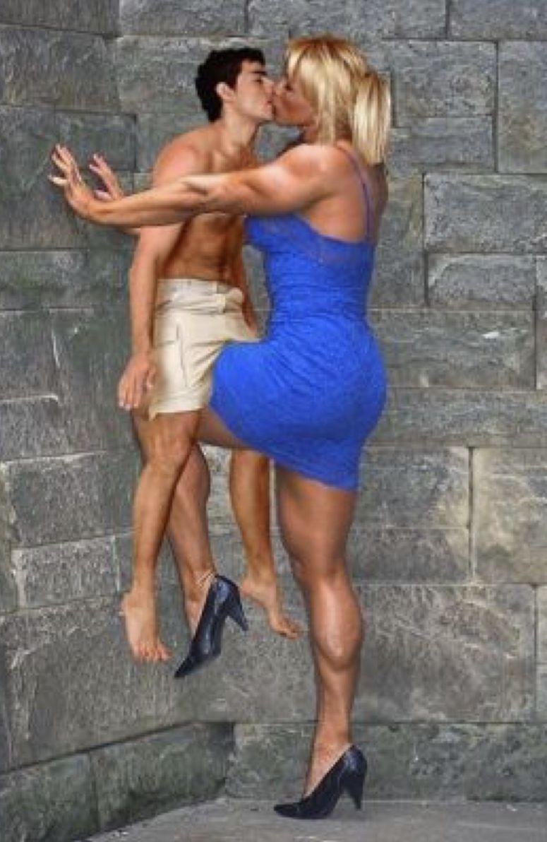 Mujer grande y grande