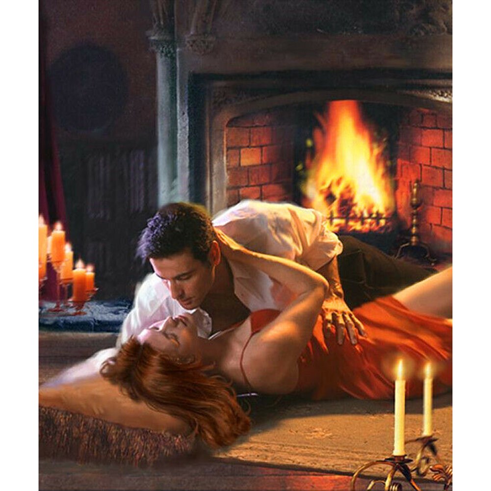 Porno junto al fuego