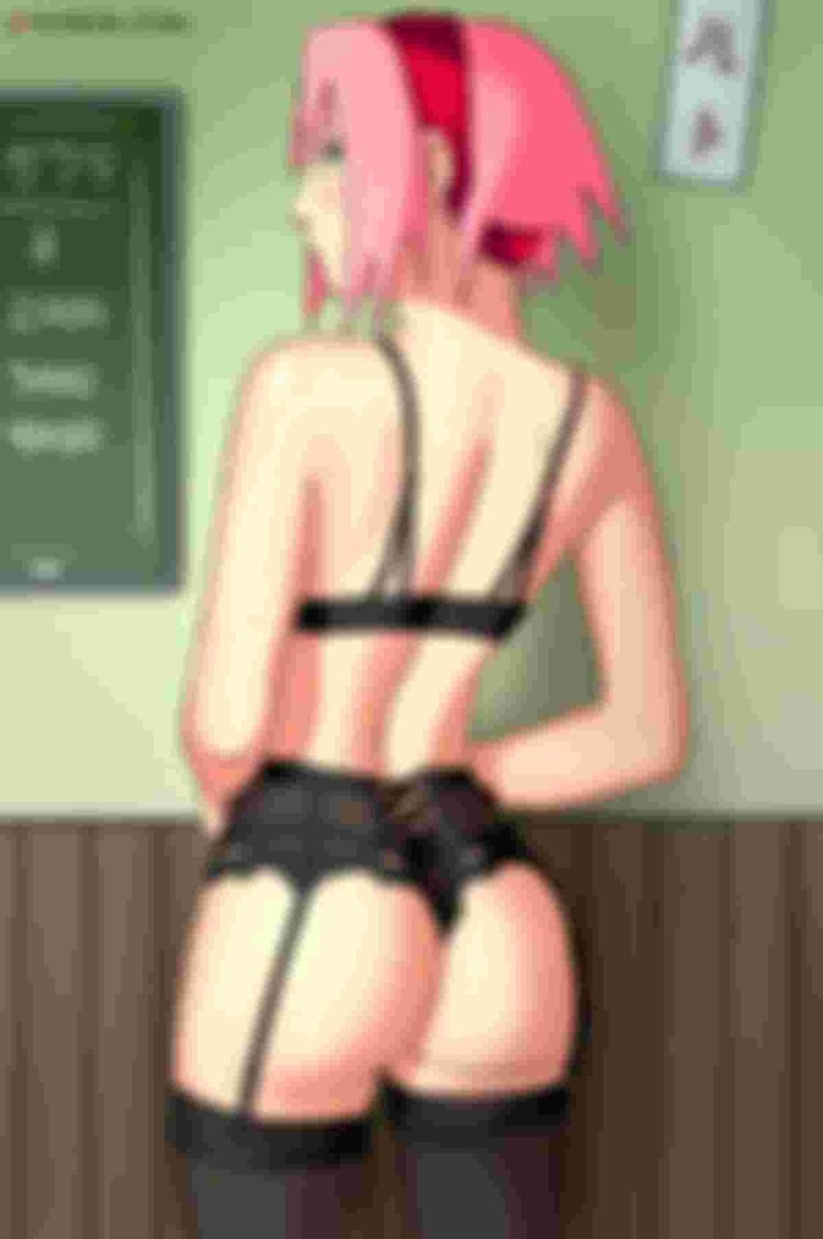 Sakura Haruno en la ropa interior Hentai