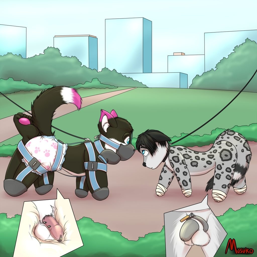 Pañales peludos hentai bdsm
