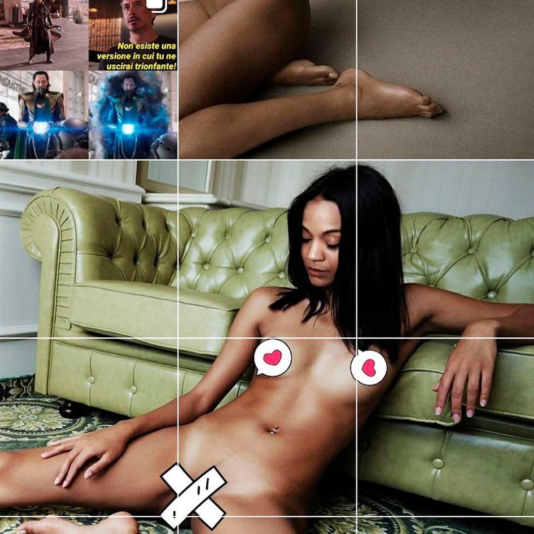 Zoe Saldana Zoe Saldana desnuda