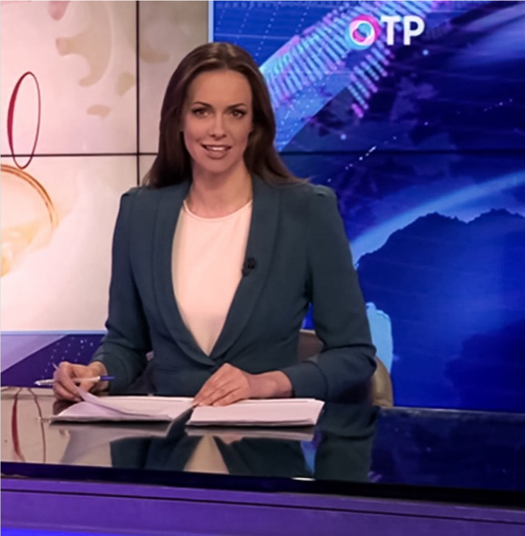 Presentador de TV de Daria Shulik