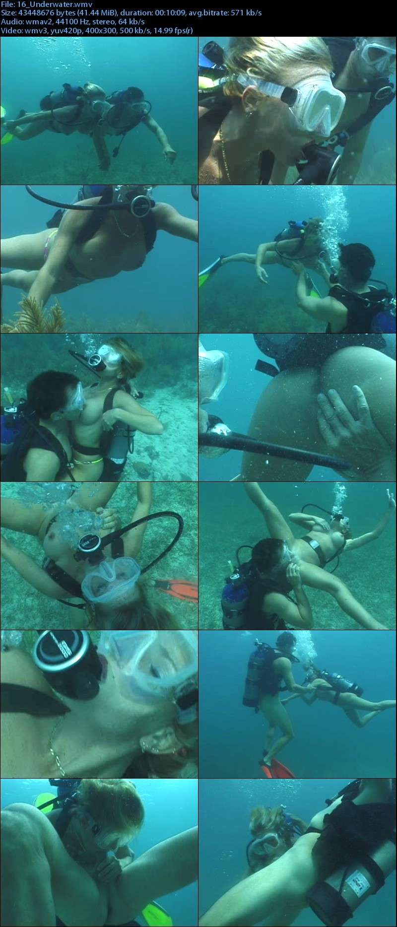Mikha Gantelkina Sexo bajo el agua