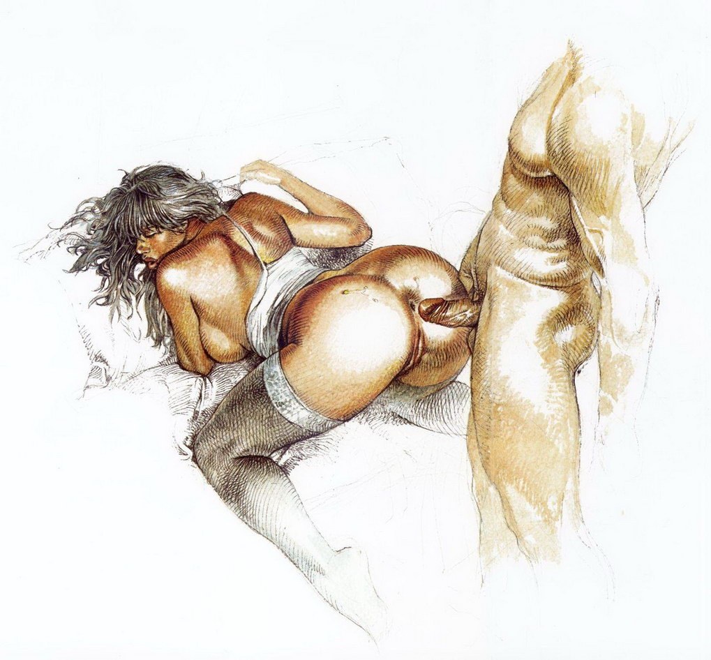 Dibujos de Paolo Serpiers anal
