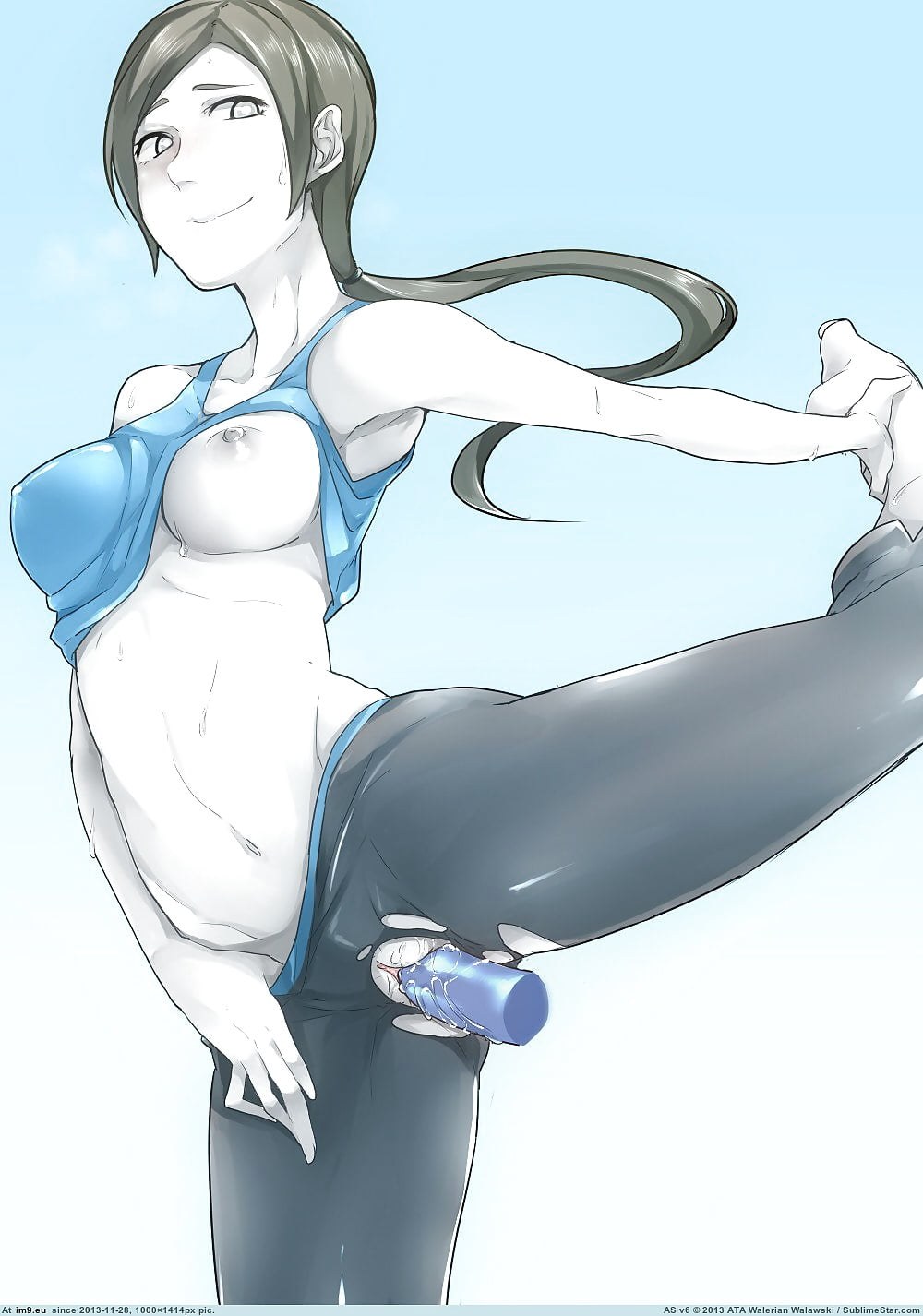 Entrenador Wii Fit Art Futanari