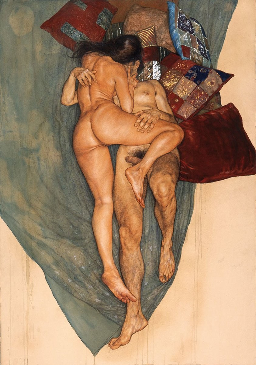 Ricardo Mannelli Artista desnudo