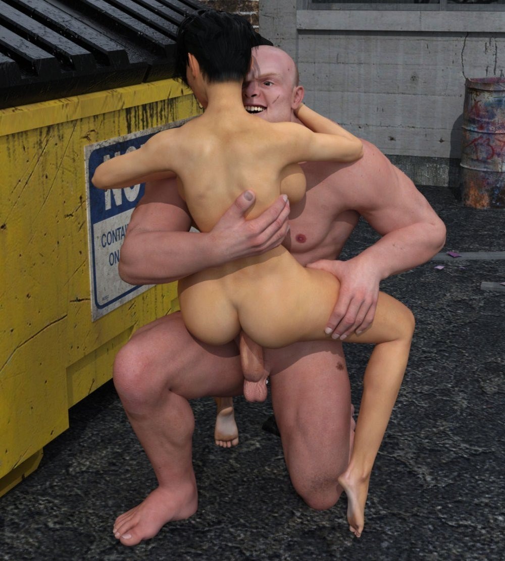 Anal duro con las personas sin hogar