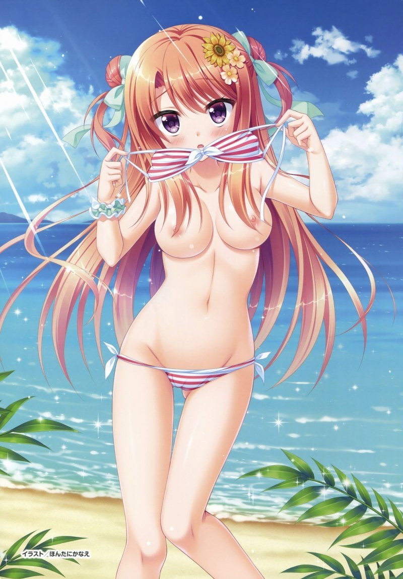 Chicas hentai en trajes de baño