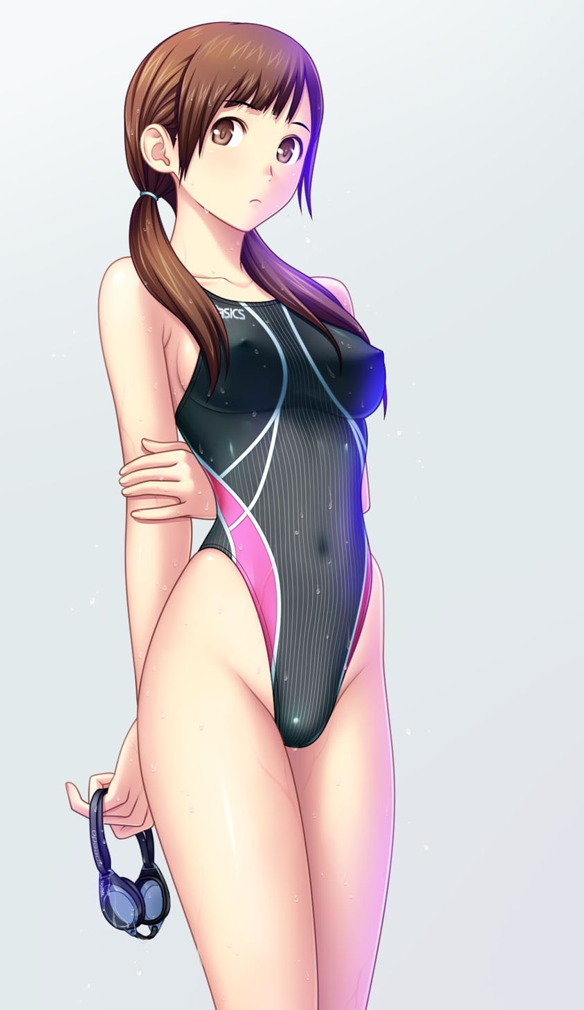 Traje de baño hentai apretado