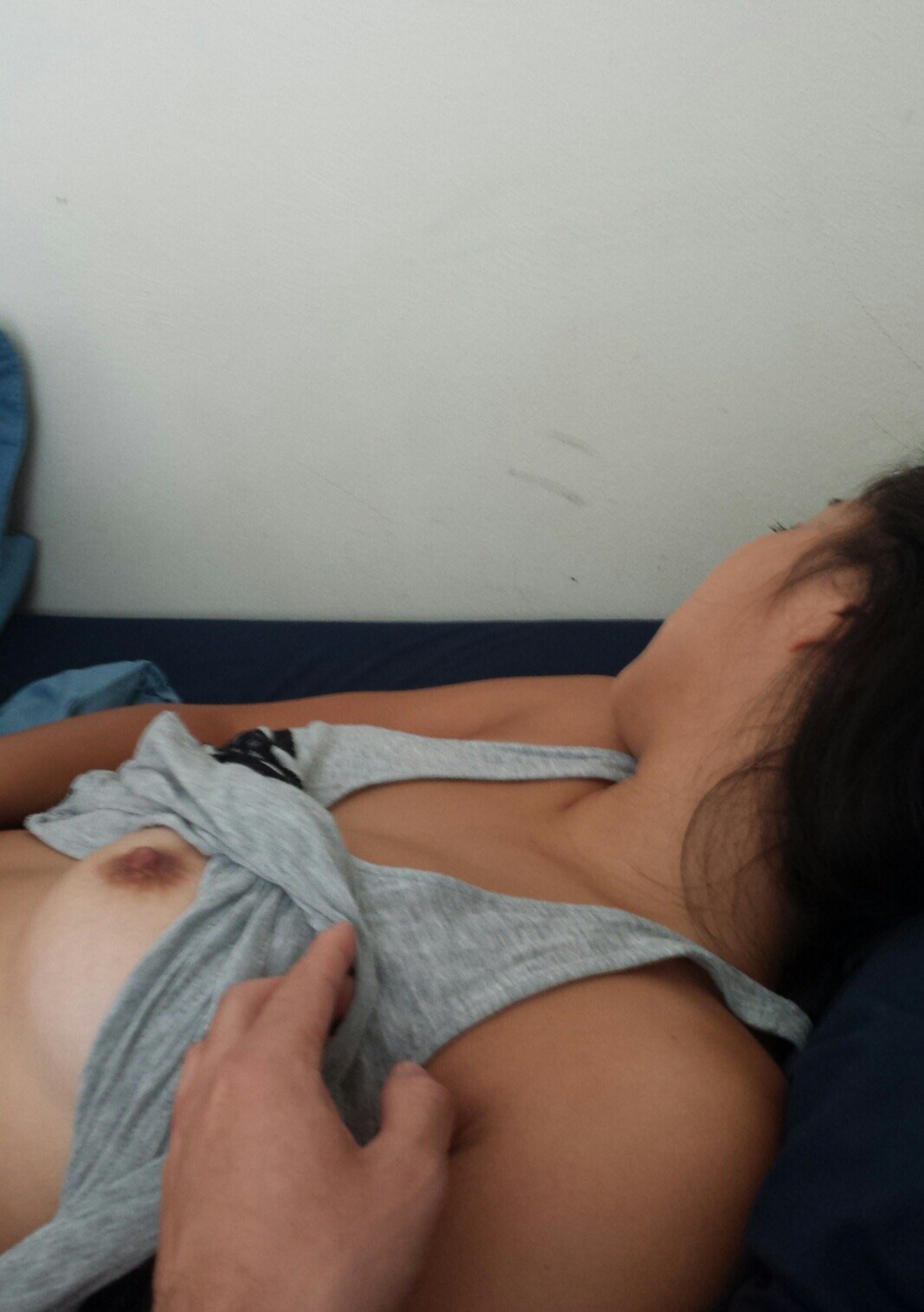 Chicas japonesas borrachas dormidas
