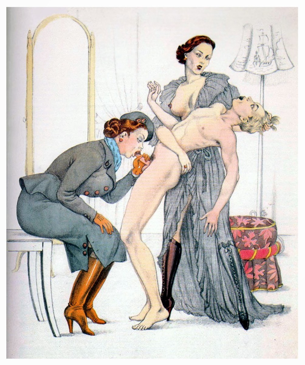 Dibujos de Bernard Montorgiel -Porno