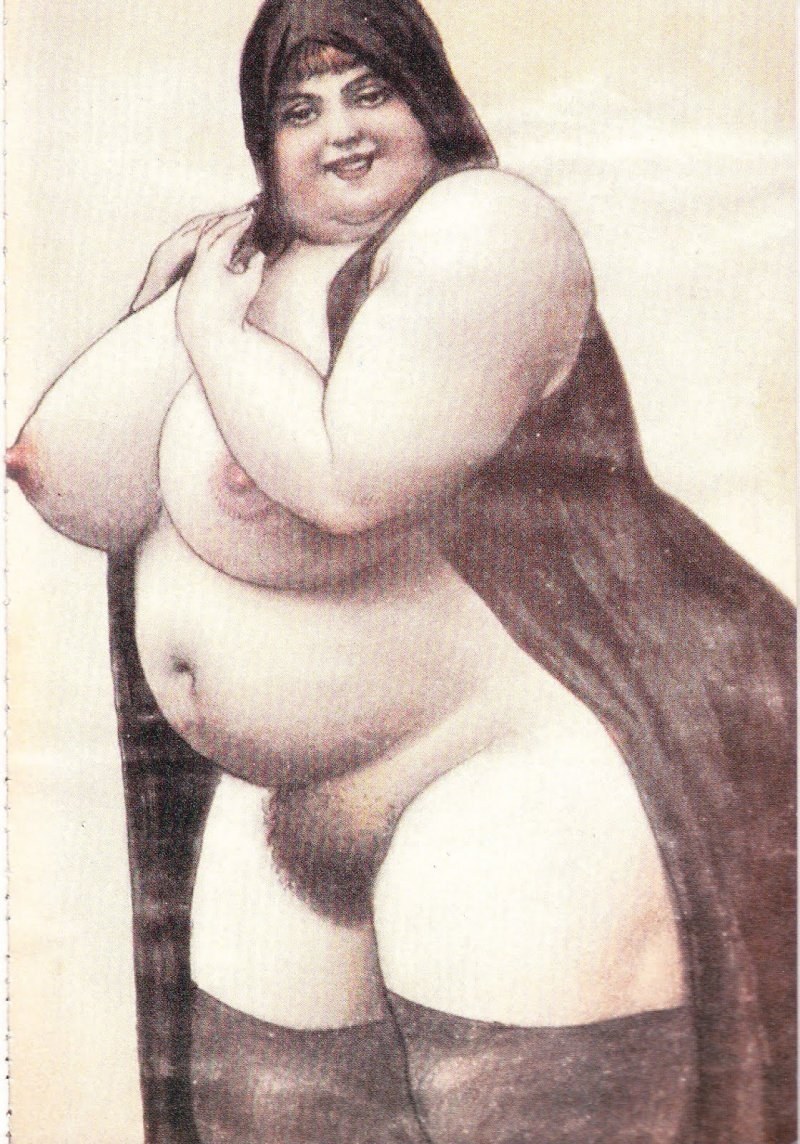 Dibujos BBW desnudos