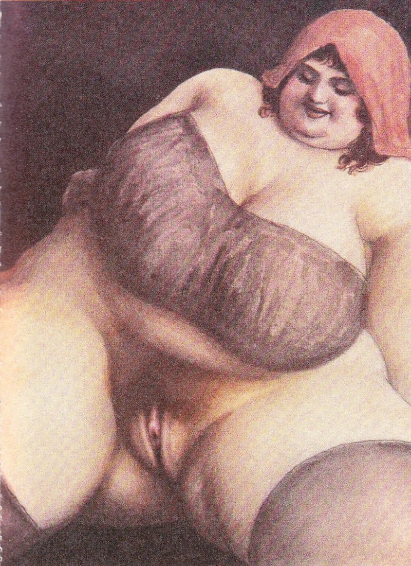 Mujeres desnudas retro gruesas