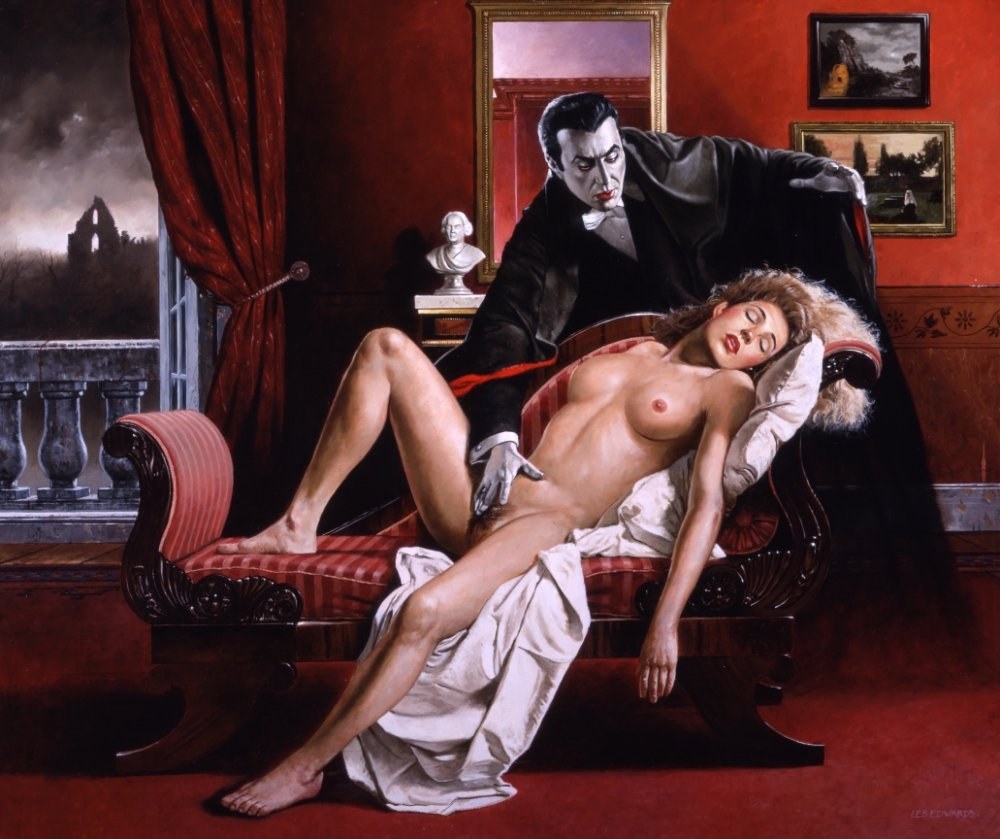 Vampiros de fantasía pornográficos